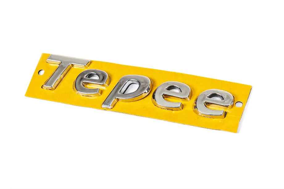 Peugeot Partner Tepee 2008-2018 Schriftzug Tepee (130mm x 25mm) Image