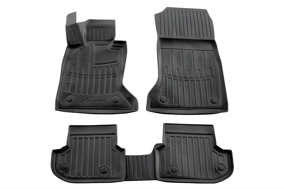 BMW 5 Series F10/F11 2010–2016 Stingray 3D Gummimatten (2013-2016, 5-teilig, Polyurethan) Image
