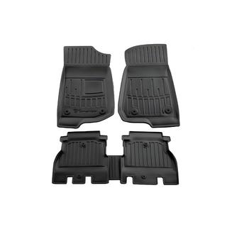 Stingray 3D Gummimatten (5D, 5 Stk, Polyurethan) Jeep Wrangler 2018- Foto 1