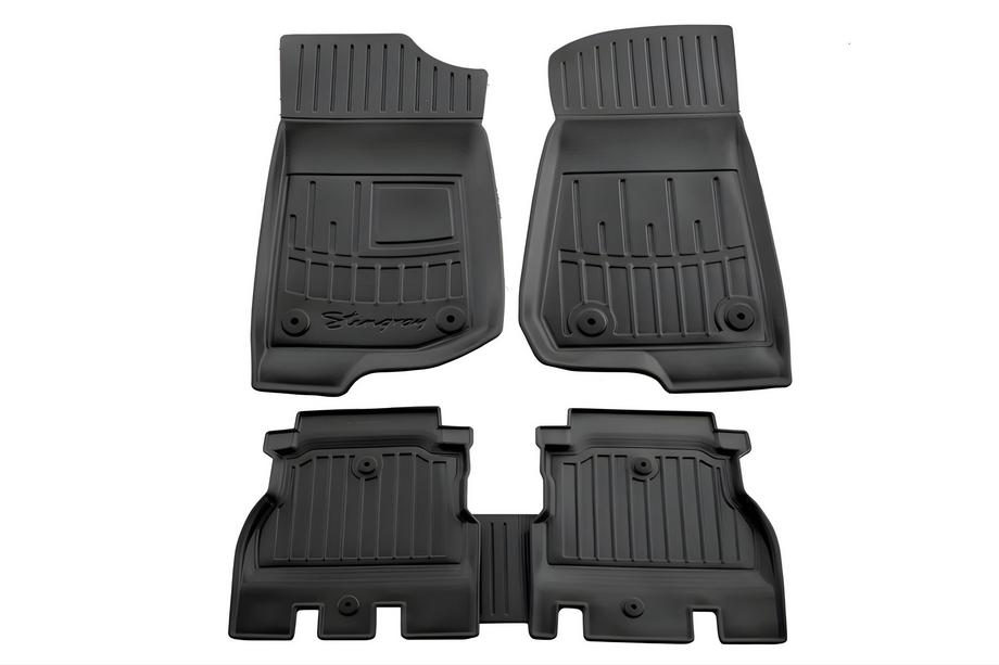 Jeep Wrangler 2018- Stingray 3D Gummimatten (5D, 5 Stk, Polyurethan) Image