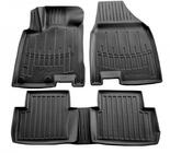 Nissan Qashqai 2010-2014 Stingray 3D Gummimatten (für +2, 5-teilig, Polyurethan) Foto 1