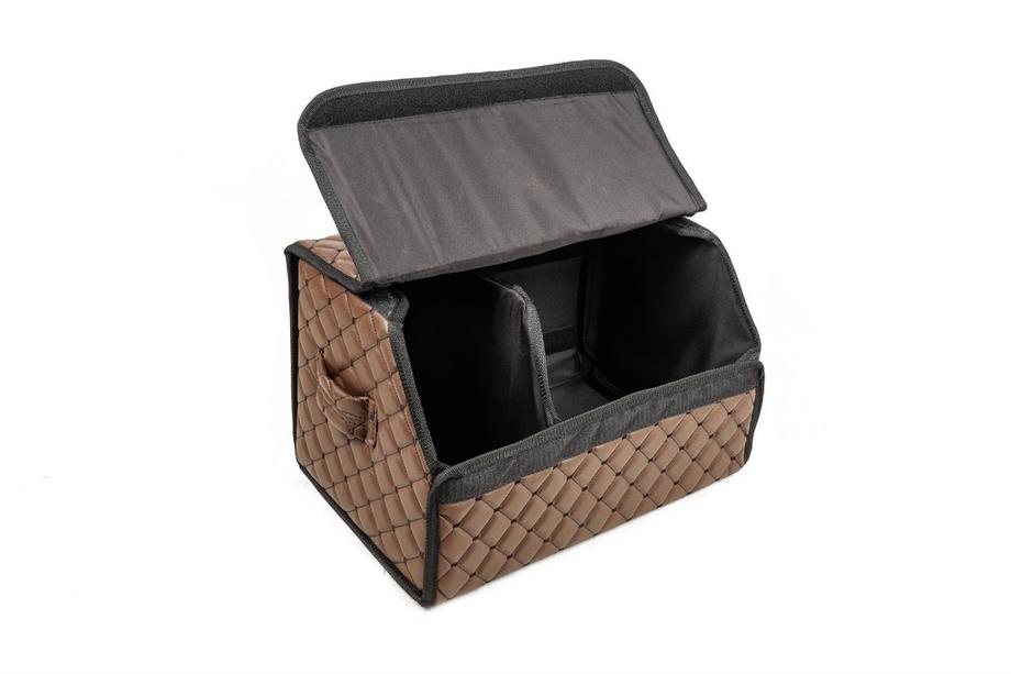 Kofferraum Organizer Tasche ECO (50x30x30, Braun) Foto 5