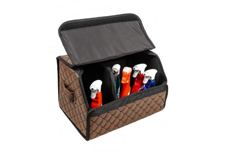 Kofferraum Organizer Tasche ECO (50x30x30, Braun) Foto 2