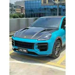 Motorhaube (Carbon) Porsche Cayenne 2018- Foto 4