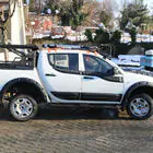 Mitsubishi L200 2006-2015 Obere Türleisten (4 Stk, ABS) Foto 4