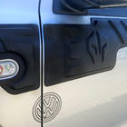 Volkswagen Amarok 2010-2022 Obere Türleisten (6 Stk, ABS) Foto 4