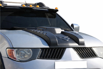 Mitsubishi L200 2006-2015 Motorhaubenaufsatz V2 (ABS) Foto 1