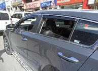 Kia Sportage 2015-2021 Windabweiser zum Einstecken (Esa, 4 Stk) Foto 1