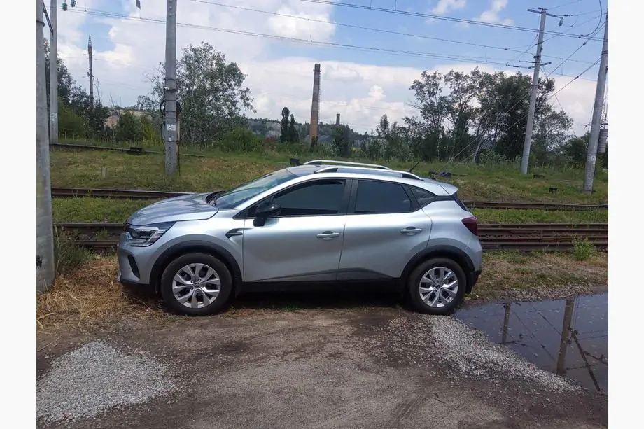 Renault Captur 2013-2019 Dachreling Skyport (grau matt) Image