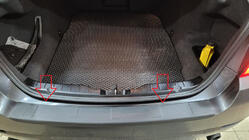 BMW 5 Series F10/F11 2010–2016 Heckstoßstangenabdeckung Esa (Sedan, ABS) Foto 1