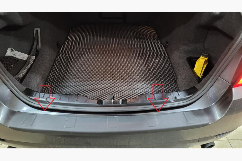 BMW 5 Series F10/F11 2010–2016 Heckstoßstangenabdeckung Esa (Sedan, ABS) Image
