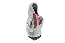 Schaltknauf Abdeckung Hoodie (grau, bordeauxrote Kordel) Foto 3