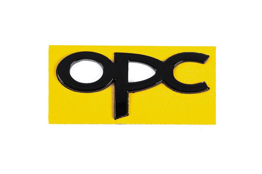 Opel Emblem OPC 36mm x 85mm (Schwarz) Image