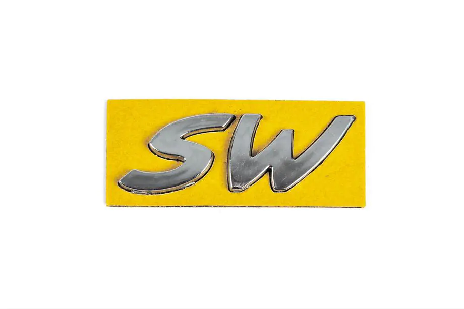 Peugeot 407 2004-2011 Schriftzug SW (64mm x 21mm) Image