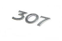 Peugeot 307 2001-2008 Schriftzug 307 (105mm x 30mm) Foto 2