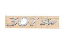 Peugeot 307 2001-2008 Schriftzug 307 SW (175mm x 30mm) Foto 1