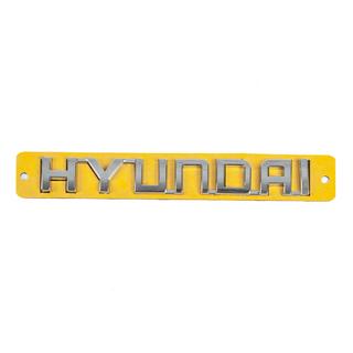 Schriftzug Hyundai (130 mm x 20 mm) Hyundai Accent 2006-2010 Foto 1