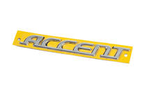 Hyundai Accent 2006-2010 Schriftzug Accent (155mm x 18mm) Foto 2