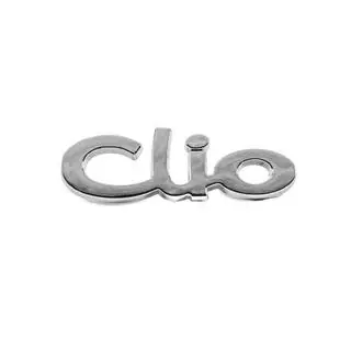 Schriftzug Clio 7700849001 (95mm x 30mm) Foto 1
