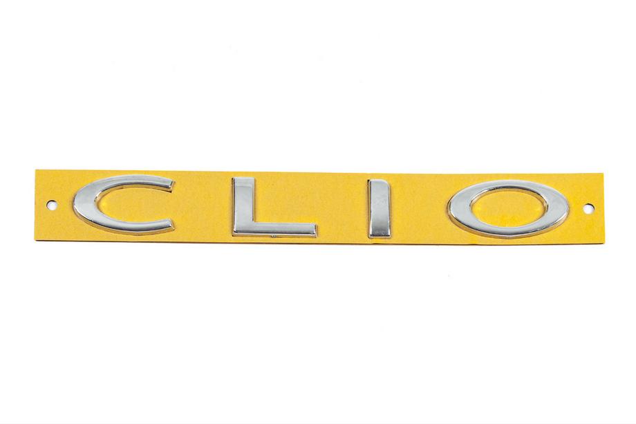 Renault Clio III 2005-2012 Schriftzug Clio 7701208978 (190mm x 25mm) Image