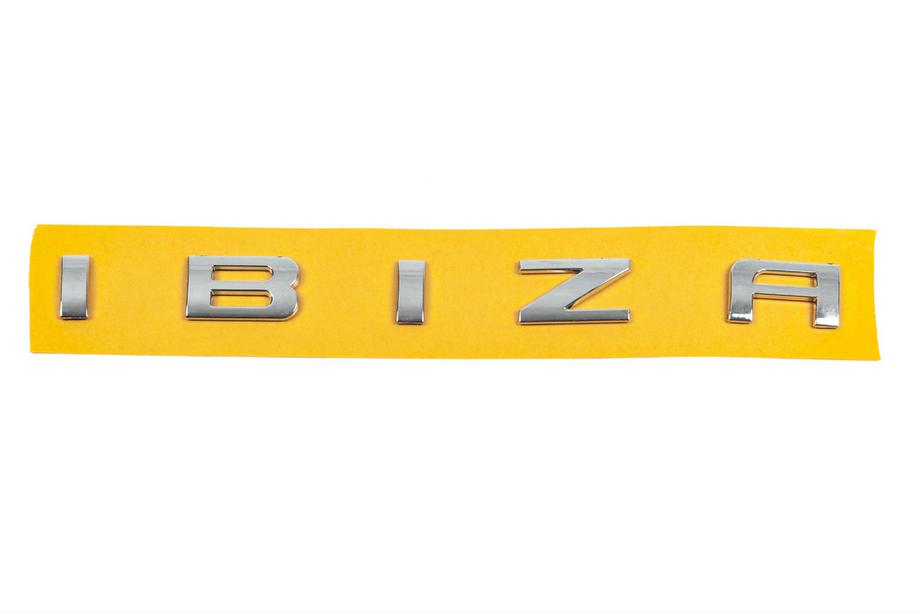 Seat Ibiza 2017- Schriftzug Ibiza 6L6853687A (275mm x 25mm) Image