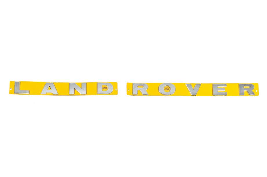 LandRover Range Rover Schriftzug Land Rover (650mm x 35mm) Image