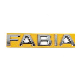 Schriftzug Fabia (130 mm x 22 mm) Foto 1