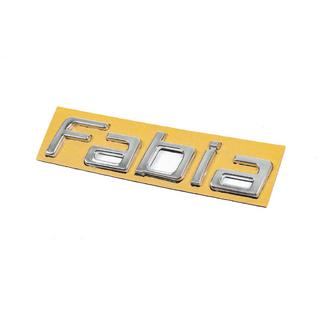 Schriftzug Fabia (125 mm x 25 mm) Foto 2