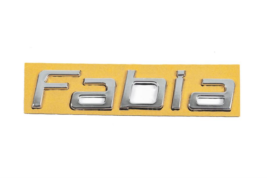 Skoda Fabia 2007-2014 Schriftzug Fabia (125 mm x 25 mm) Image