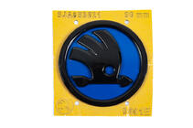 Skoda Emblem blau 5JA853621 (89 mm) Foto 1
