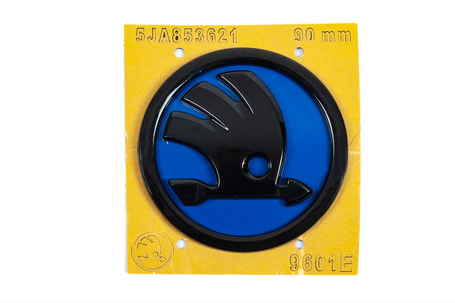 Skoda Emblem blau 5JA853621 (89 mm) Image