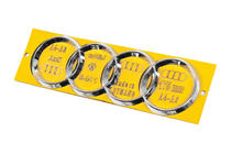 Audi Emblem (175 mm x 60 mm) Foto 2