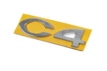 Citroen C-4 2004-2010 Schriftzug C4 8665.Y4 (108mm x 30mm) Foto 2