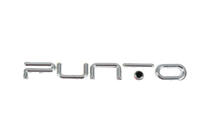 Fiat Punto Grande/EVO 2006-2018 Schriftzug Punto für EVO (schwarzer Punkt, 2037b) Foto 1