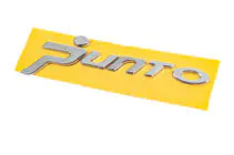 Fiat Punto Grande/EVO 2006-2018 Schriftzug Punto fuer Grande (Chrom Punkt, 1518) Foto 2