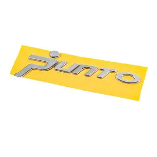 Schriftzug Punto fuer Grande (Chrom Punkt, 1518) Foto 2