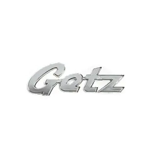 Emblem Getz (100mm x 38mm) Foto 1