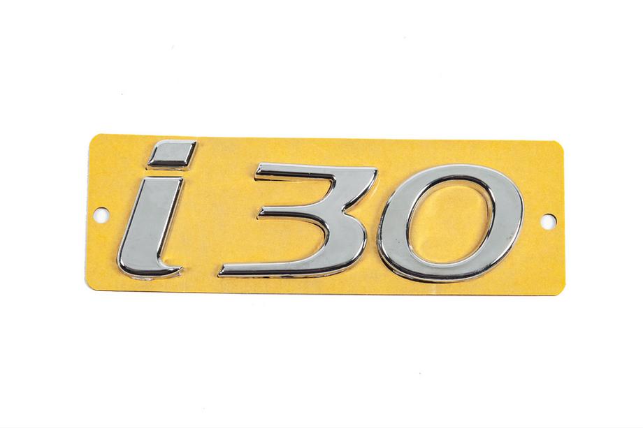 Hyundai I-30 2012-2017 Schriftzug I30 (108mm x 37mm) Image