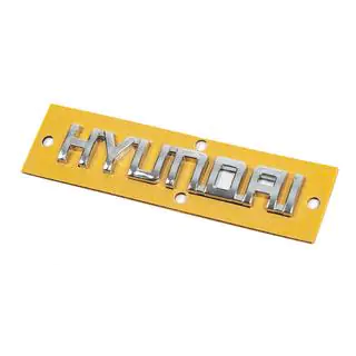 Schriftzug Hyundai (10.0cm x 1.5cm) Foto 2