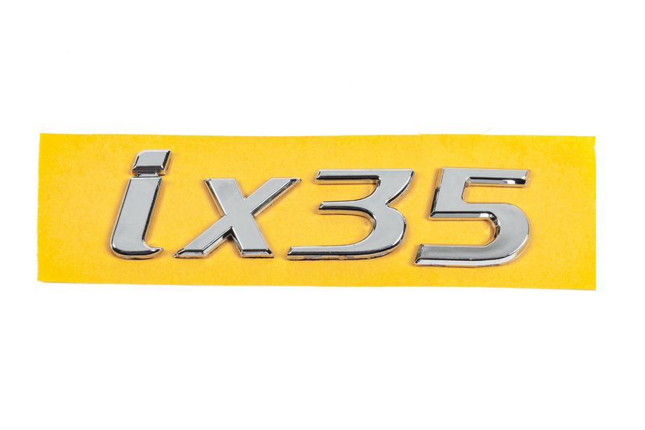 Hyundai IX-35 2010-2015 Emblem IX35 86310-2S010 (135mm x 37mm) Image