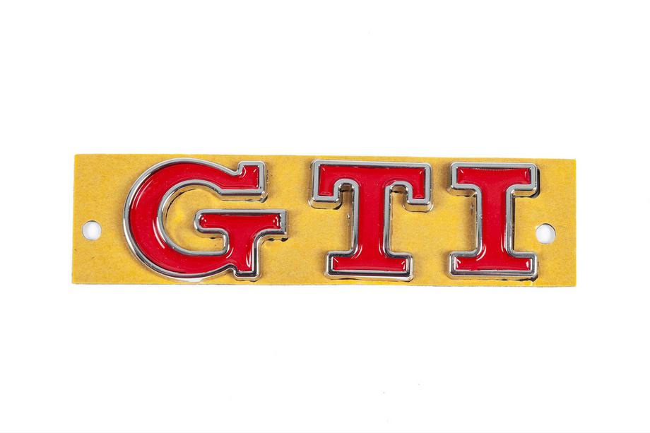 Schriftzug GTI (90mm x 25mm) Foto 1