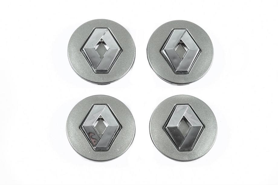 Renault Radnabenkappen grau 5884 (56mm auf 52mm, 4 Stk) Foto 2