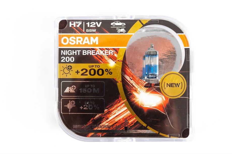 Osram H7 55W Night Breaker +200% 64210nb200 Scheinwerferlampe Image