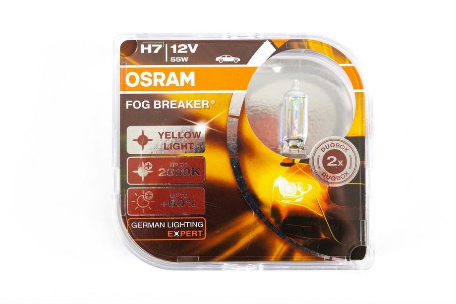 Osram H7 55W Fog Breaker 62210FBR Scheinwerferlampe Image