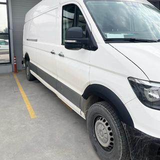 Breite Radlaufverkleidungen (4 Stk, schwarz) Volkswagen Crafter 2016- Foto 2