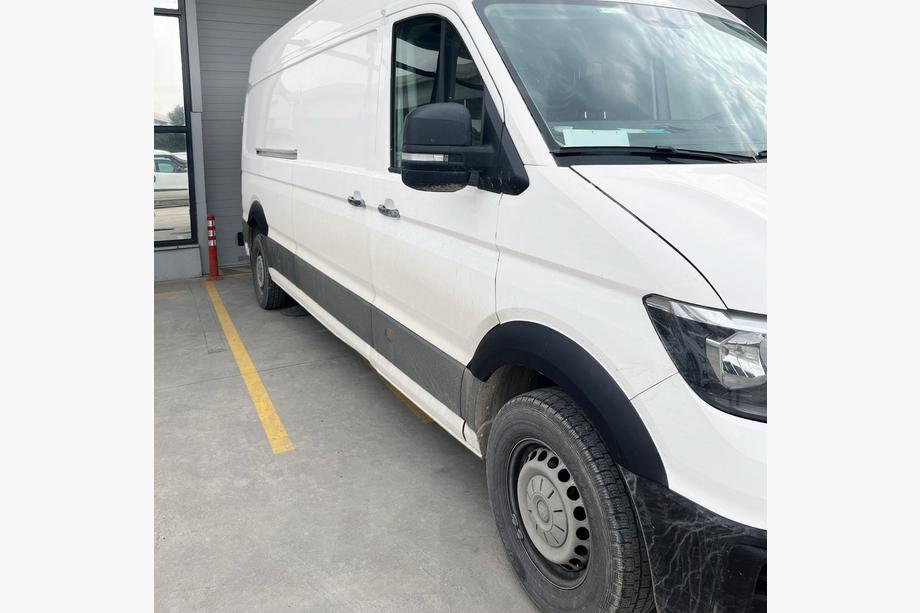 Volkswagen Crafter 2016- Breite Radlaufverkleidungen (4 Stk, schwarz) Foto 2