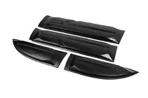 Mitsubishi L200 2006-2015 Türleisten (4 Stk, ABS) Foto 8