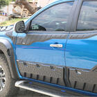 Mitsubishi L200 2015-2024 Obere Türleisten 2019+ (6 Stk, ABS) Foto 4