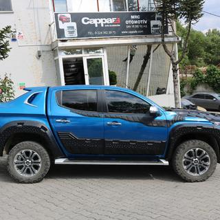 Obere Türleisten 2019+ (6 Stk, ABS) Mitsubishi L200 2015-2024 Foto 3