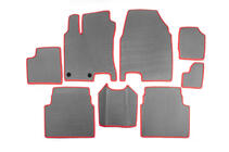 Nissan Qashqai 2007-2010 EVA Fußmatten für +2 (3 Reihen, grau) Foto 1